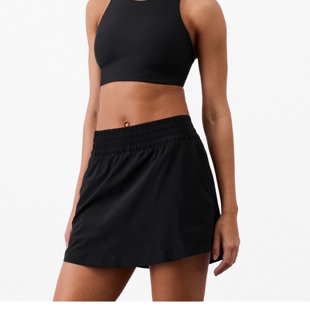 Athleta Black Athletic Skort